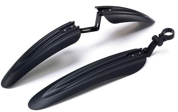 Sunnywheel 24-26 inch kunststof spatbordset mtb/atb zwart