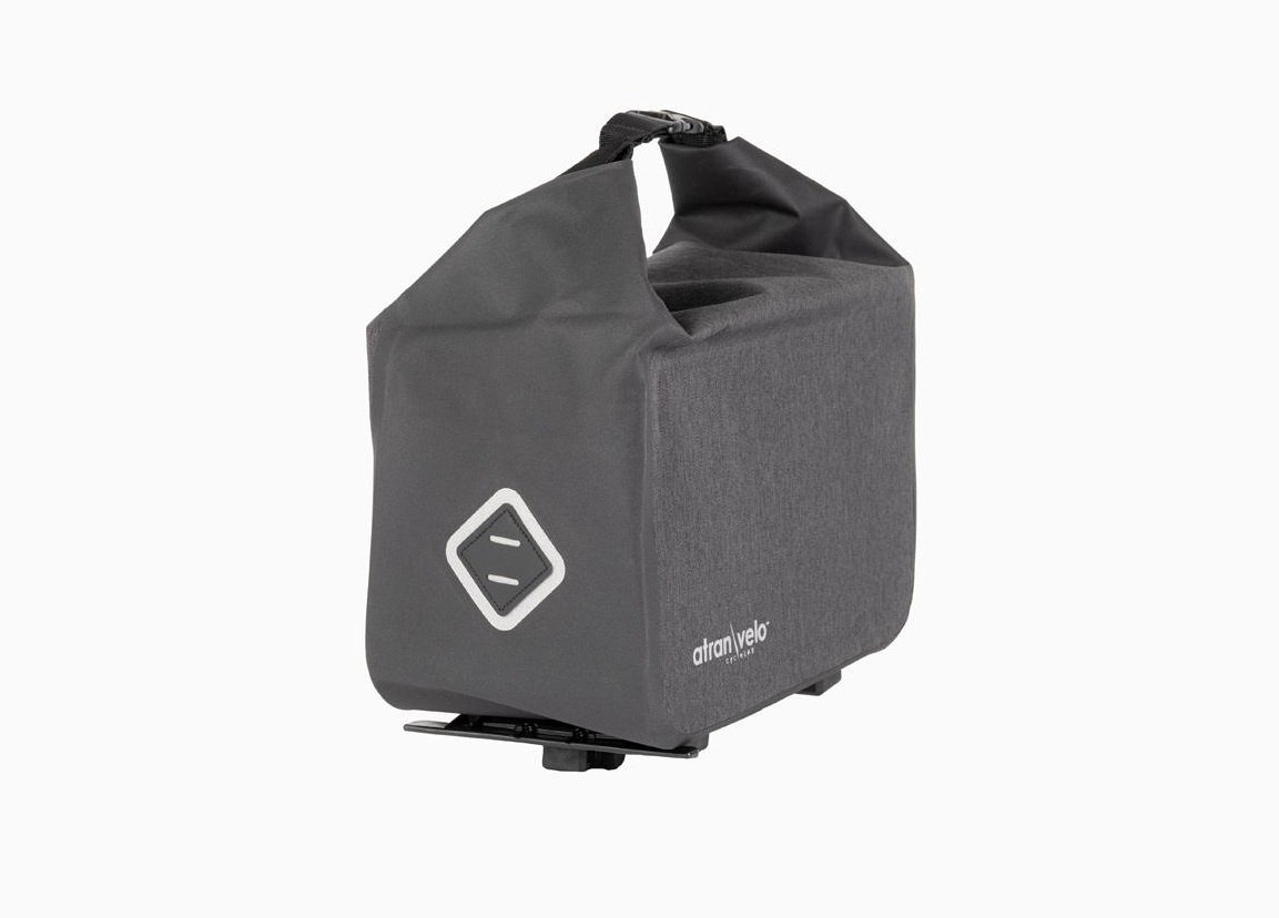 AtranVelo Bagagedragertas Travel Top Bag AVS 10,5L Zwart