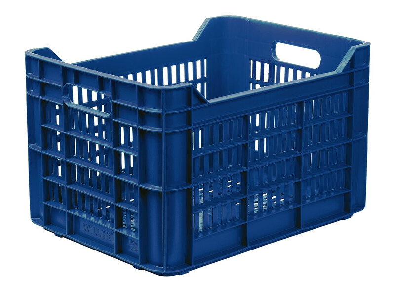 Willex Fietskrat 30L Blauw