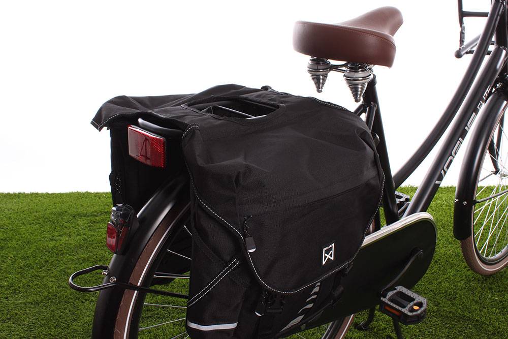 Willex Dubbele fietstas Bagagetas 1200 28L Zwart