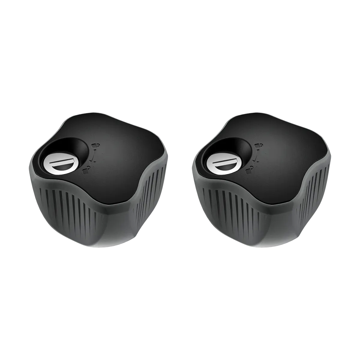Thule Lockable Knob vergrendelbare knop 2 stuks zwart