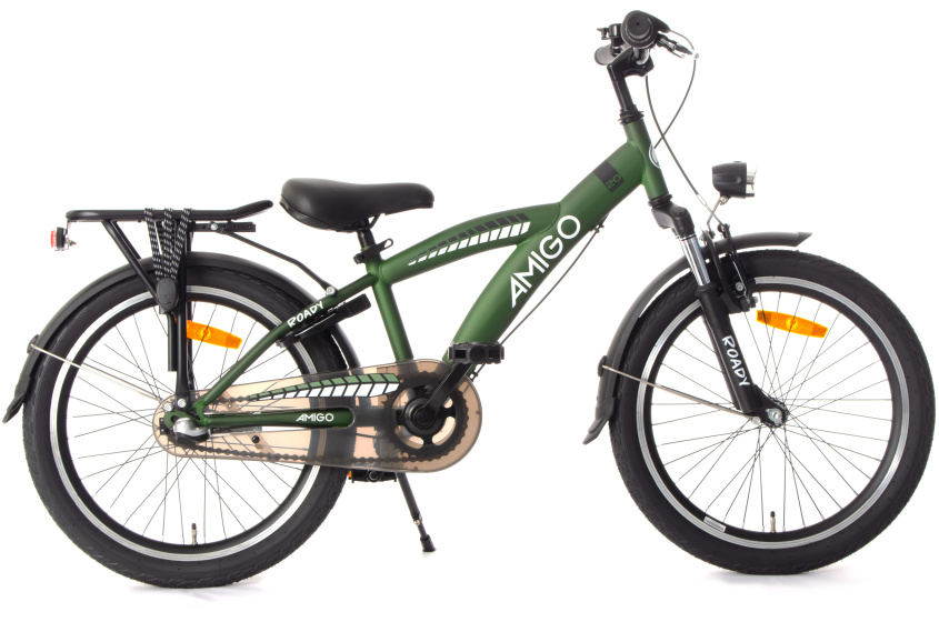 AMIGO Roady 20 Inch Jongens 3V Terugtraprem Groen