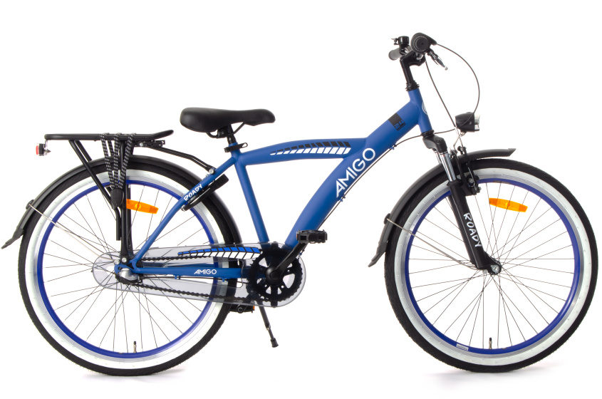AMIGO Roady 24 Inch Jongens 3V Terugtraprem Blauw