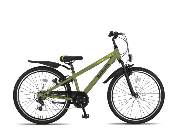 Altec Dakota MTB 26 Inch Jongens 7V V Brakes Legergroen