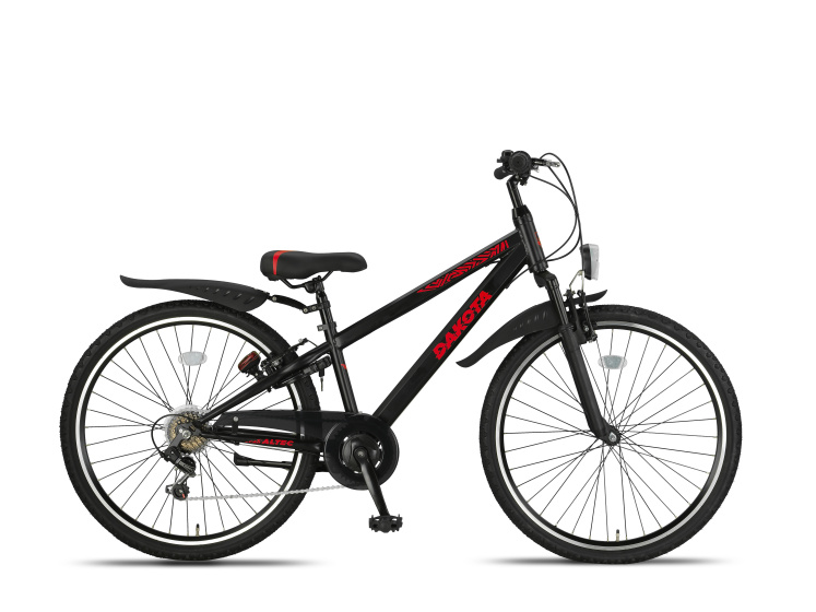 Altec Dakota MTB 26 Inch Jongens 7V V Brakes Zwart