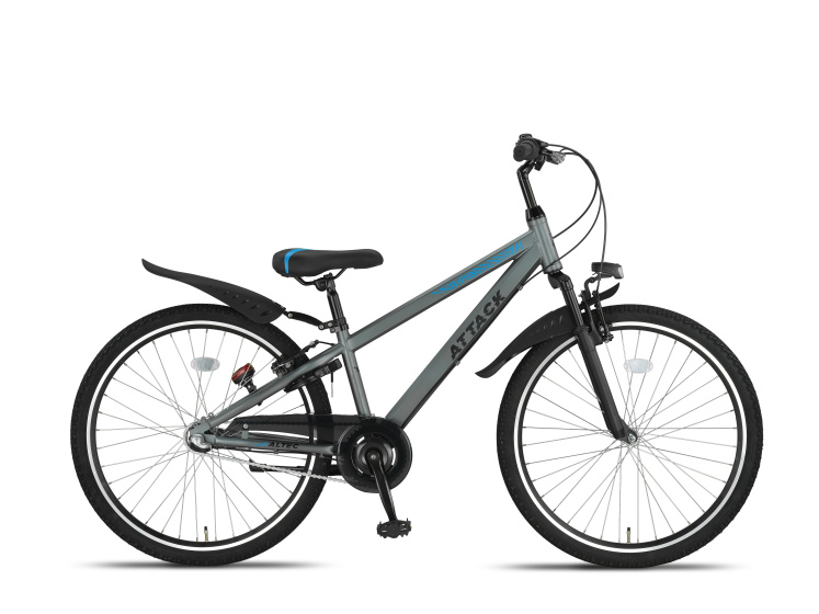 Altec Attack MTB 26 Inch Jongens 3V V Brakes Grijs