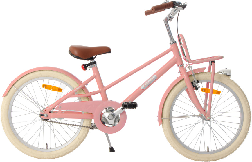 AMIGO Urban Aluminium Frame 20 Inch Meisjes Terugtraprem Zalmroze