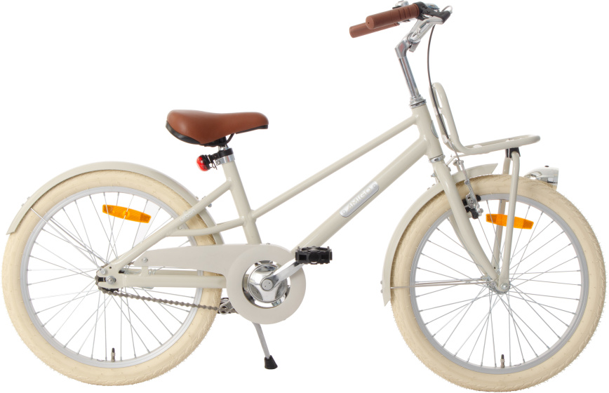 AMIGO Urban Aluminium Frame 20 Inch Meisjes Terugtraprem Zandbruin