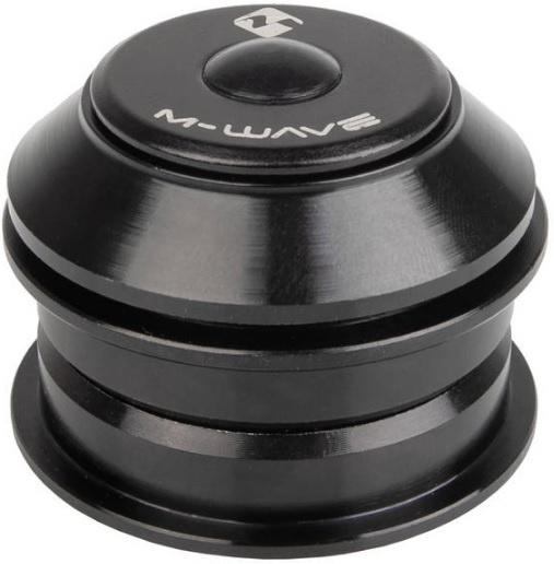 M-Wave M Wave balhoofdstel ZS44/44 C 8 delig zwart/zilver
