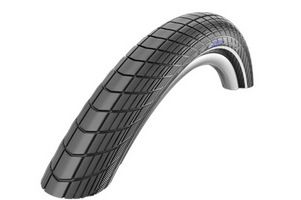 Schwalbe draadband motion big apple 50-406 +r zwart