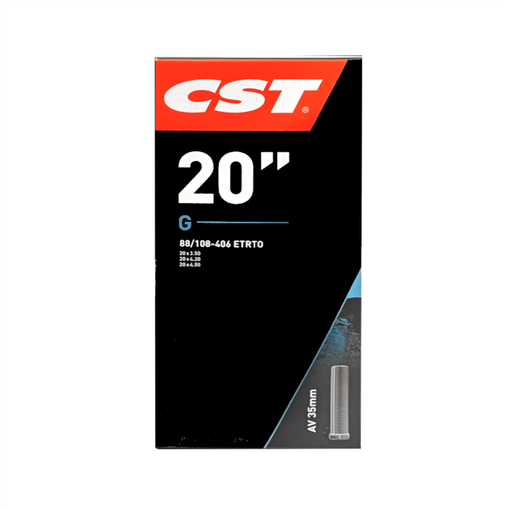 CST binnenband 20x3.50-4.50, ventiel: schrader/autoventiel 35mm