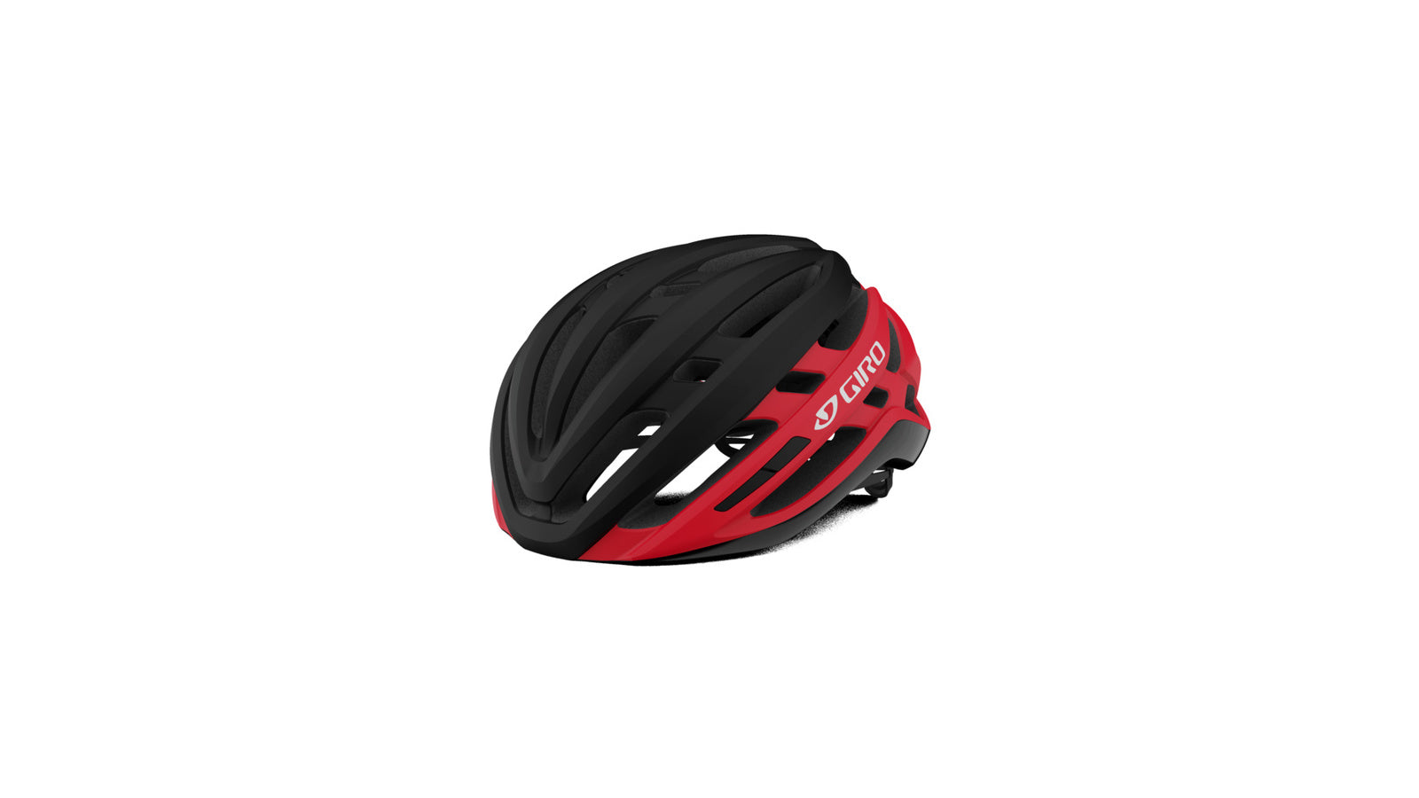 Giro Agilis race fietshelm zwart/rood
