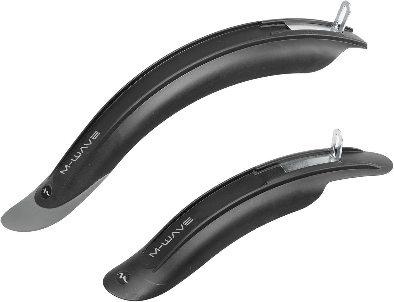 M-WAVE spatborden set mud max 12/18 inch zwart