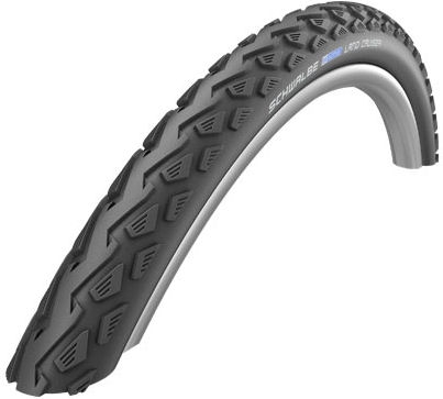 SCHWALBE buitenband land cruiser k-guard 24 x 1.75 / 47-507 mm zwart