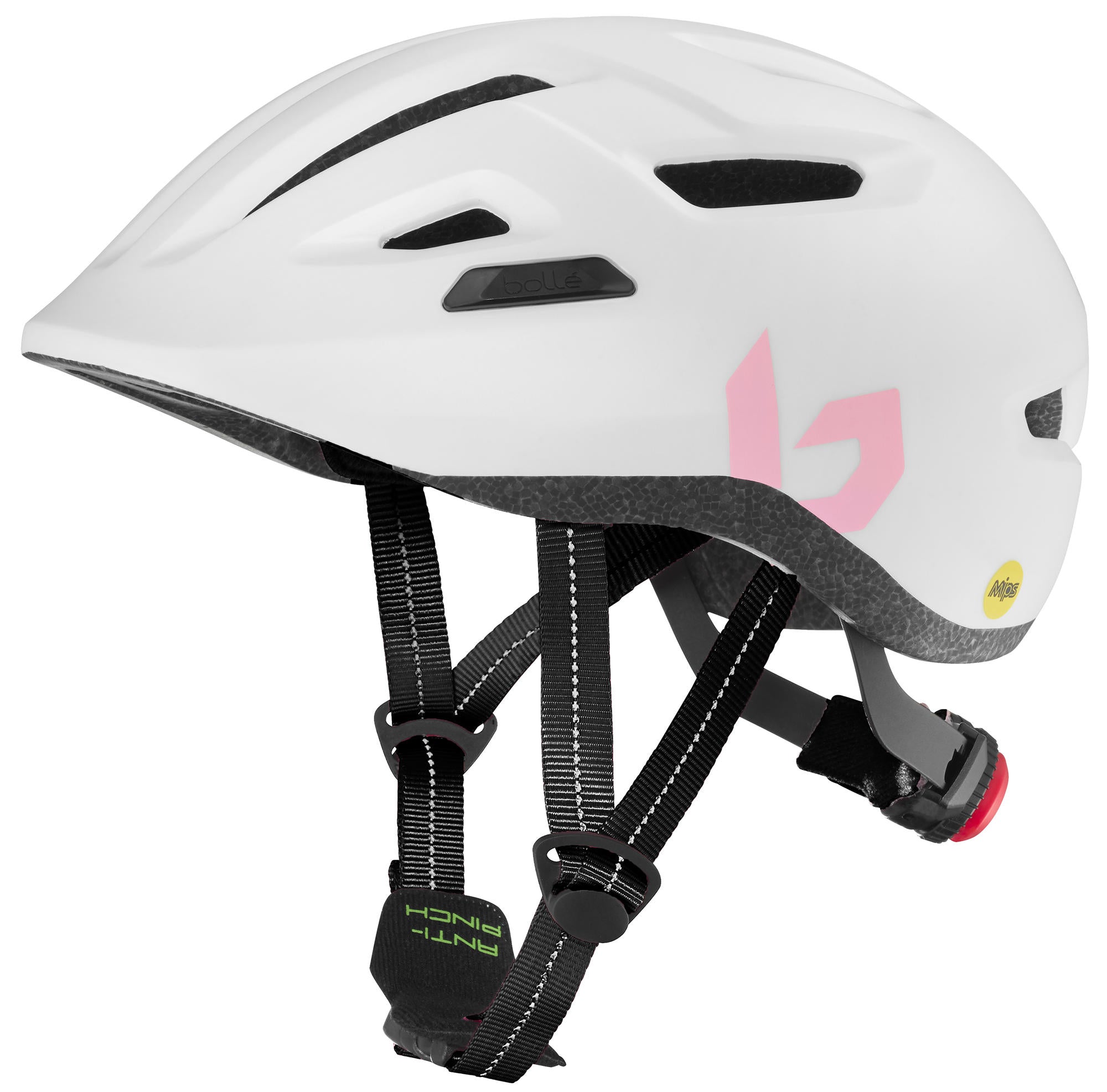Bollé Helm. stance jr mips xs white pearl matte