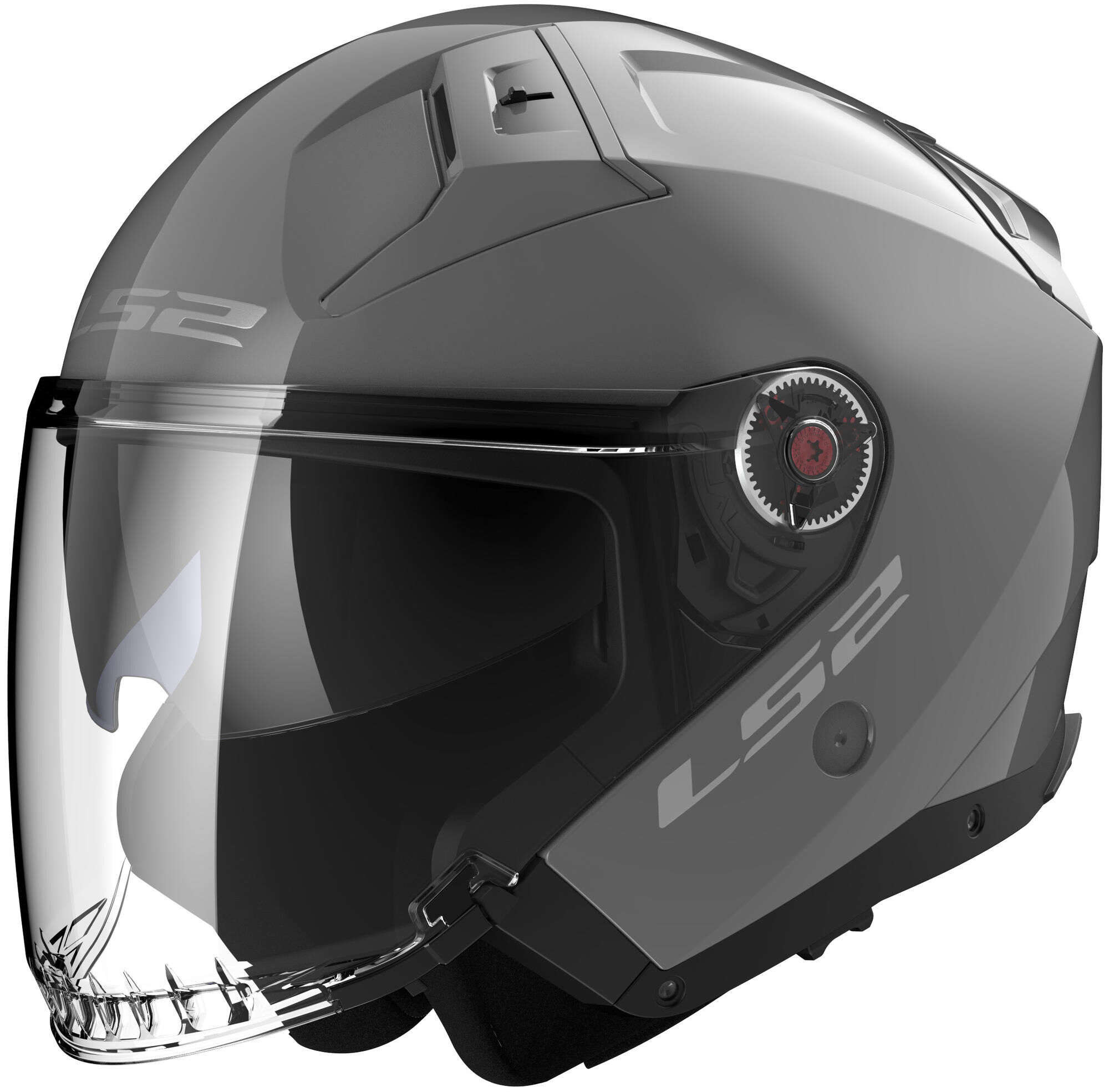 LS2 Helmet of603 infi. ii solid xs grey