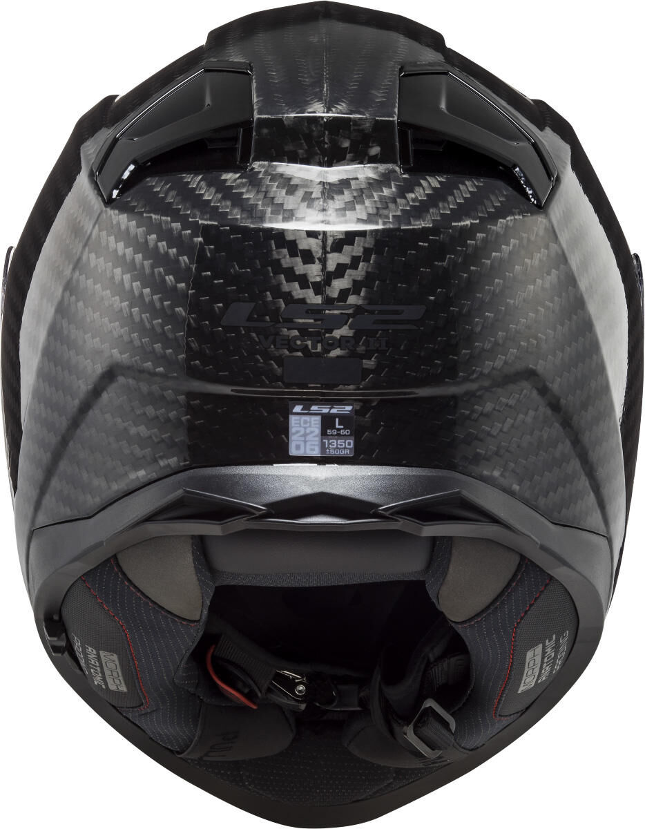LS2 Helmet ff811 vect. ii solid bl.carbon 4xl
