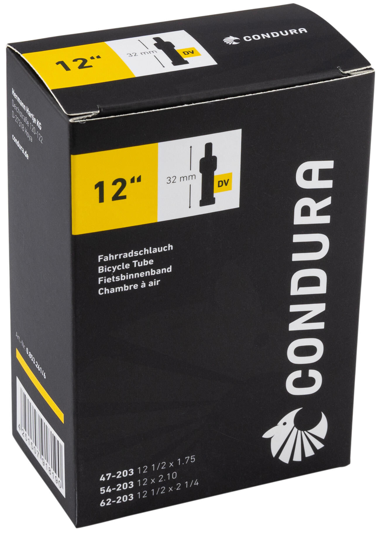 CONDURA Tube 12 av40 47/62-203