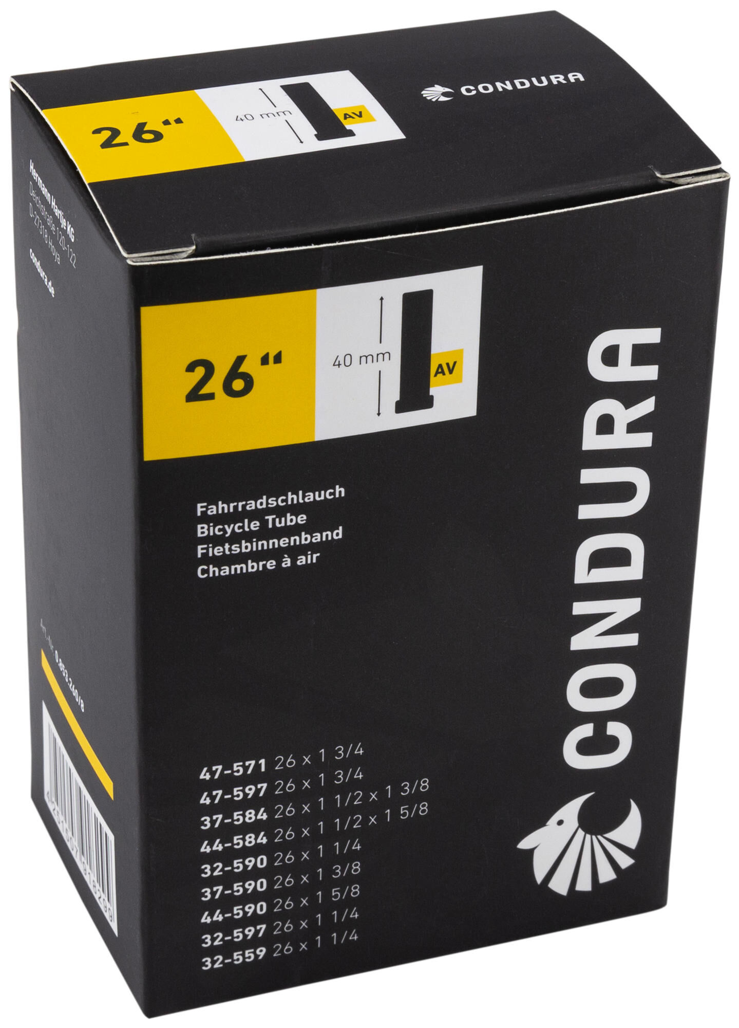 CONDURA Tube 26 av40 32/47-559/597