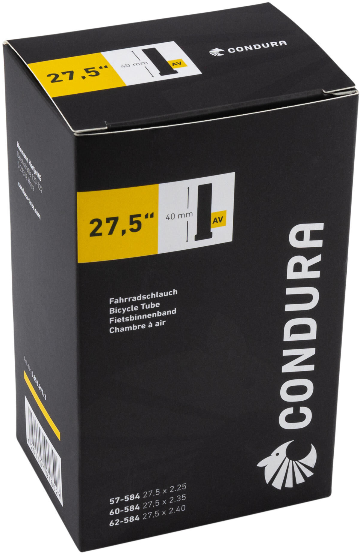 CONDURA Tube 27,5 av40 57/62-584