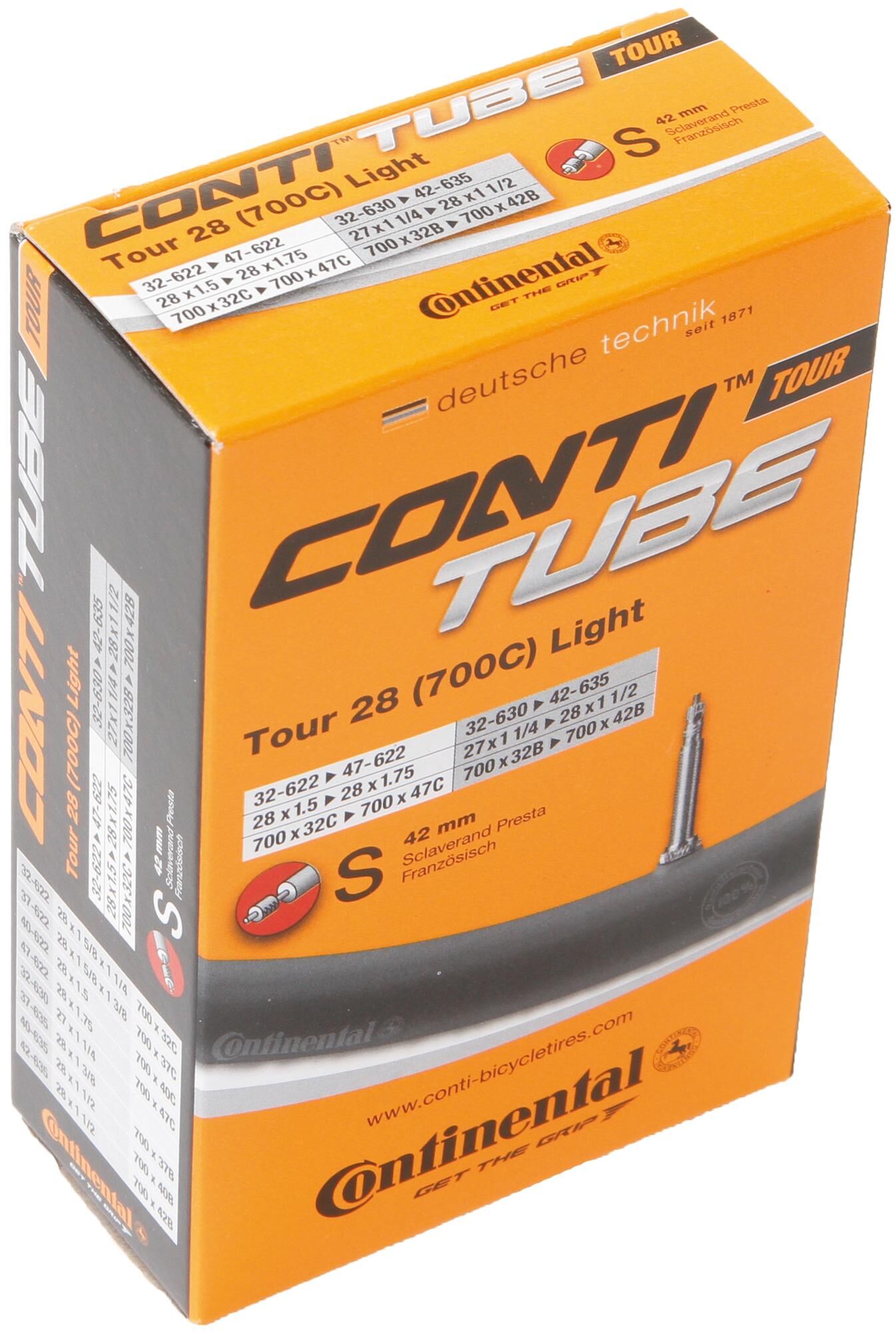 Continental Conti tube tour 28 32/47-622/635 s42 sli
