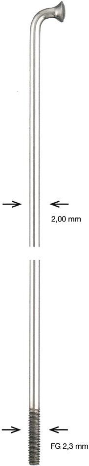 Alpina spoke sst 2x190 mm