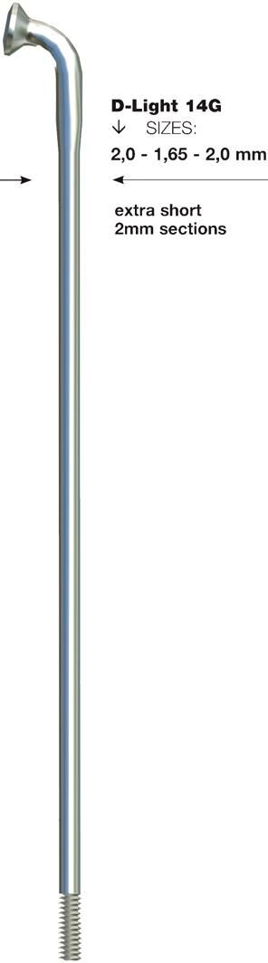 SAPIM spoke d-loght sst db 2x1,65x276mm b
