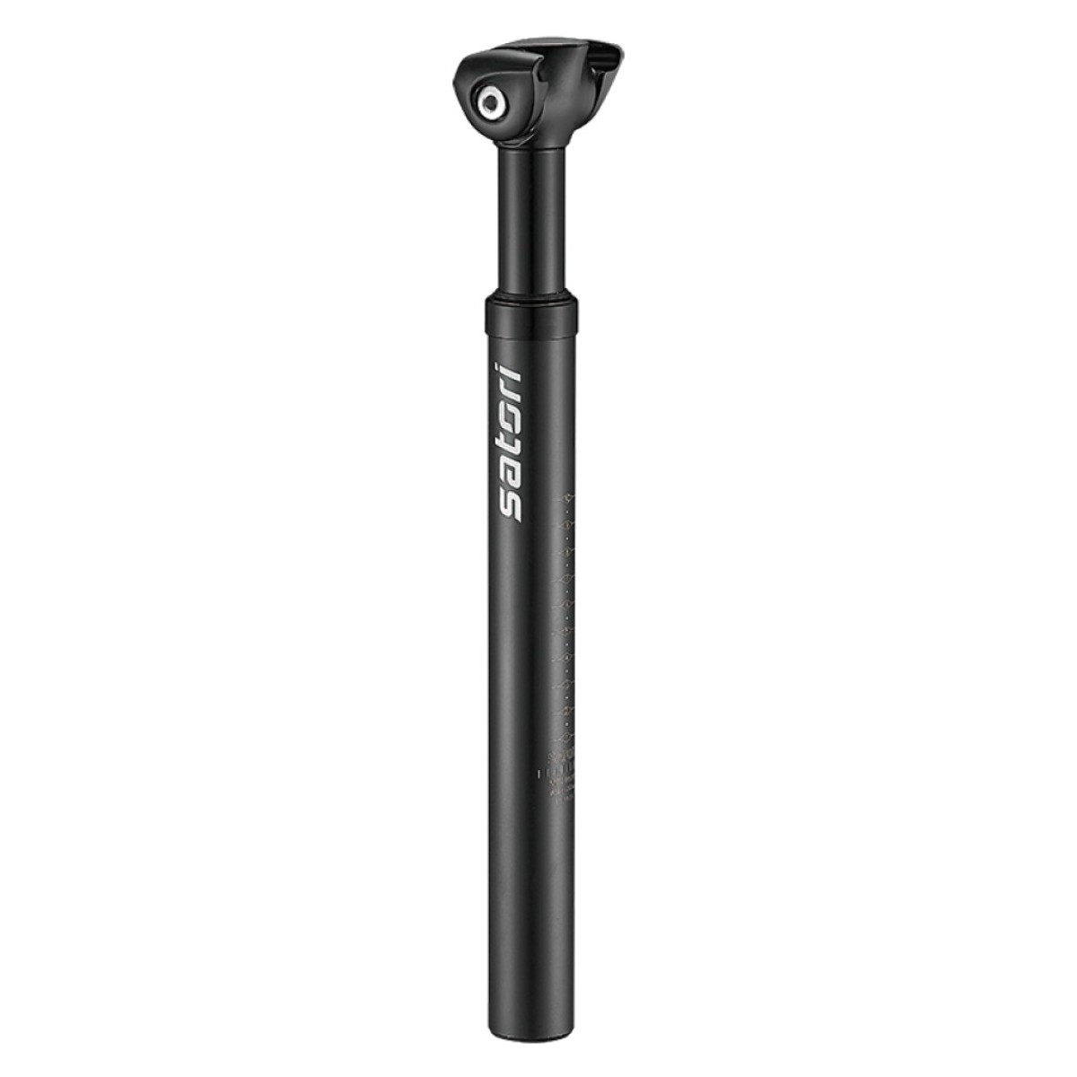 Satori zadelpen xopic 2 verend, ø31.6/350mm, mat-zwart
