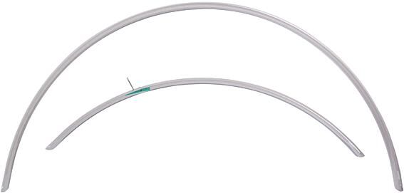 Curana Fender set c-lite,28,30mm,sil.