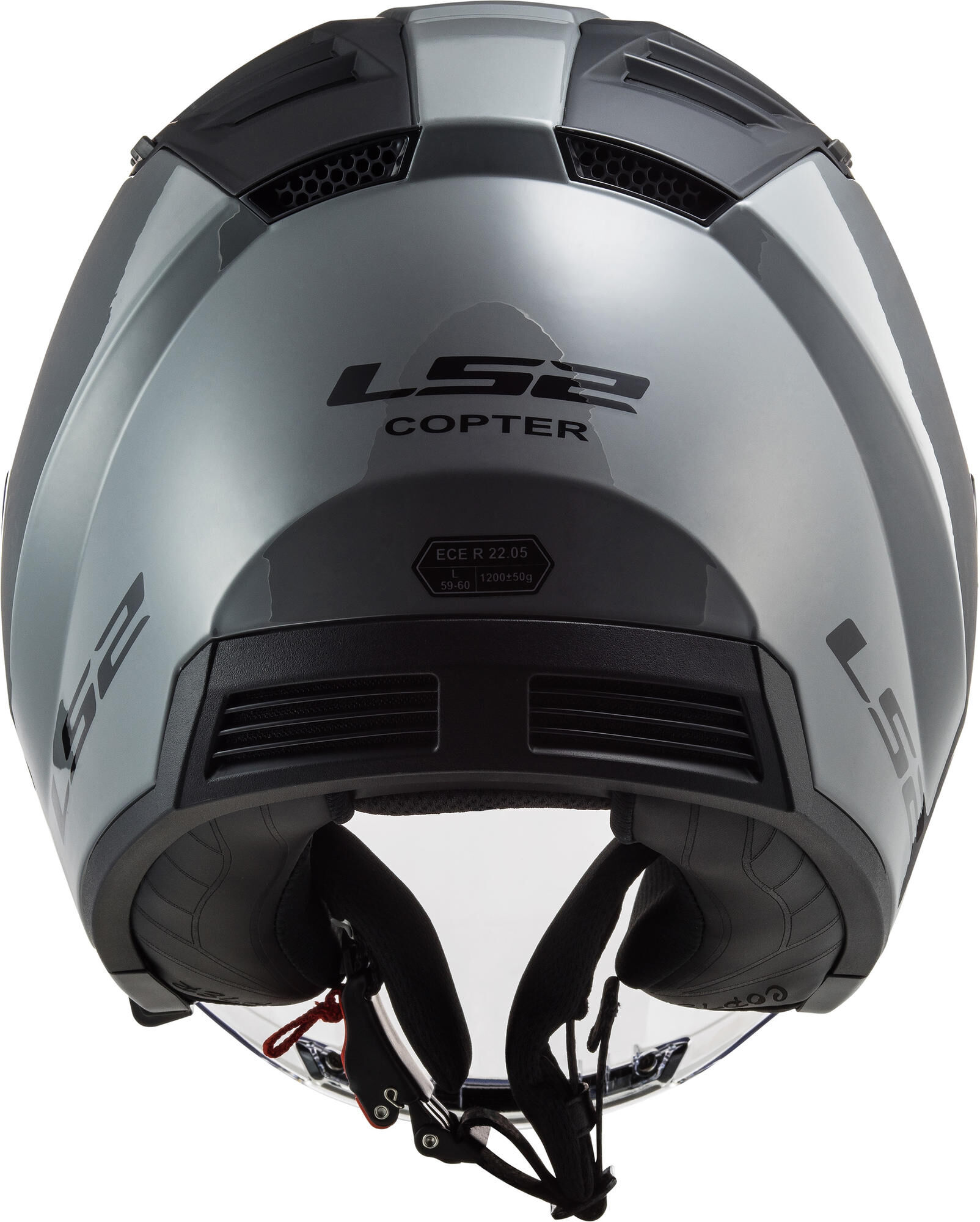 LS2 Helmet of600 copt. ii solid l nardo grey