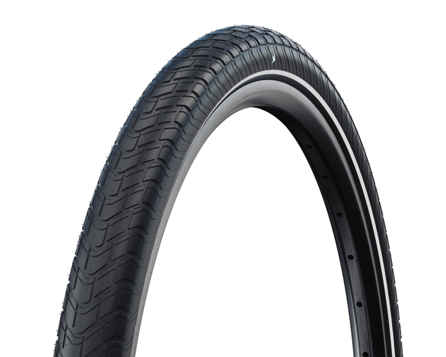 Schwalbe Buitenband motion big apple raceguard 26 x 2.00 / 50-559 mm - zwart met reflectie