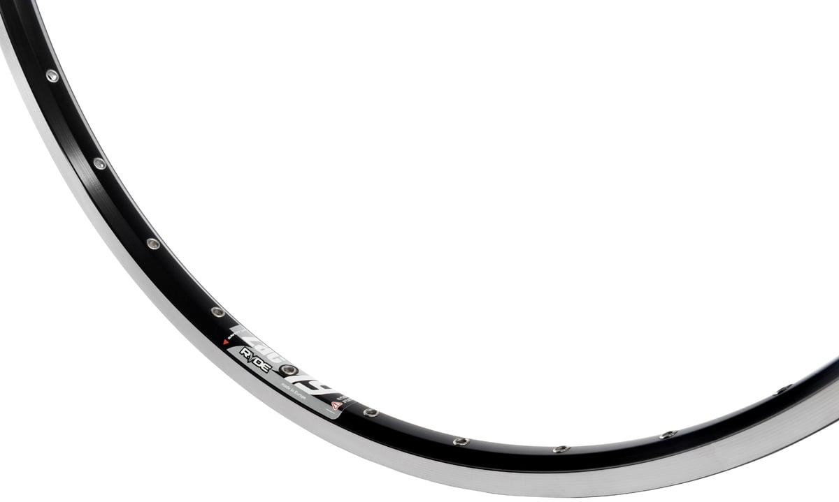 Ryde velg zac 19 28 / 622 x 19c aluminium 36 gaats 14g zwart