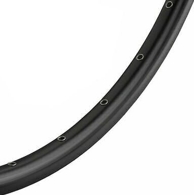 Ryde velg zac 19 28 / 622*19c aluminium 36 gaats 14g zwart ongeslepen