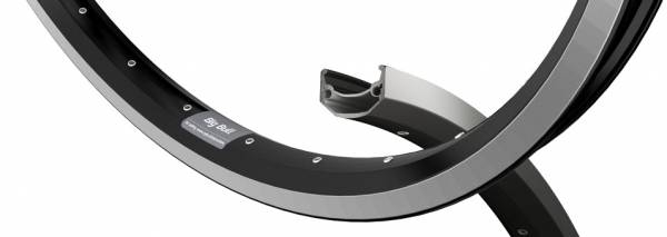 Ryde velg zac bull 28/29 / 622 x 25c aluminium 36 gaats 14g zwart geslepen