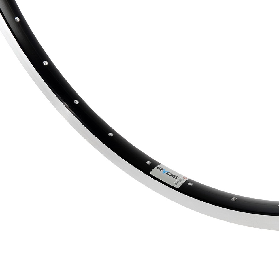 Ryde velg andra 30 26 / 559 x 19c aluminium 32 gaats 14g zwart geslepen