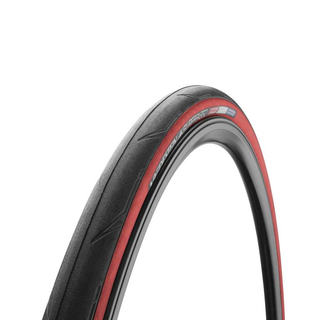VREDESTEIN  superpasso 700x25c zwart rood