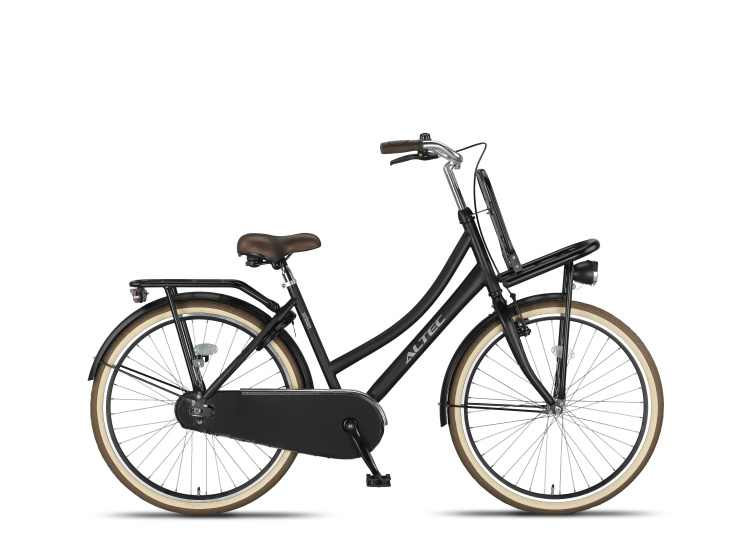Altec Urban 26 Inch Meisjes Terugtraprem Matzwart