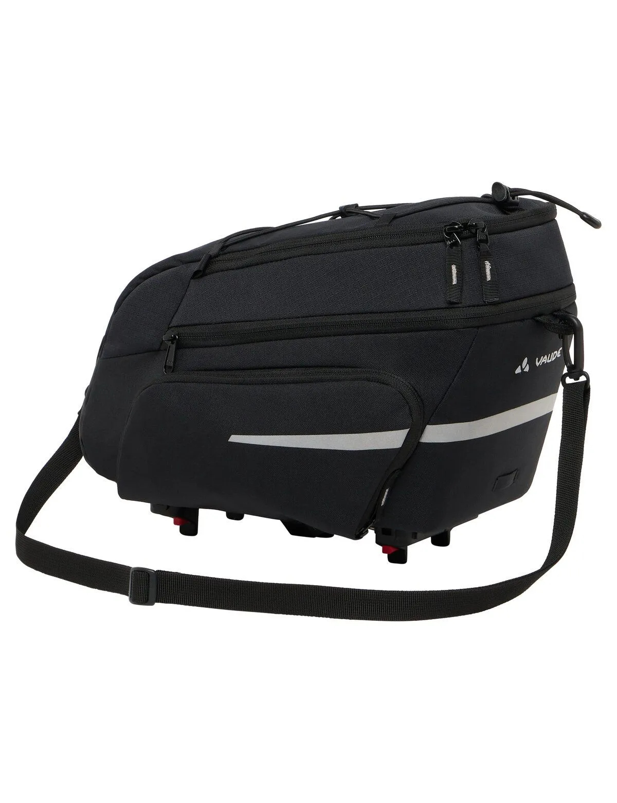 Vaude Bagagedragertas Silkroad Plus (Uniklip 2.0) 9+7L Black