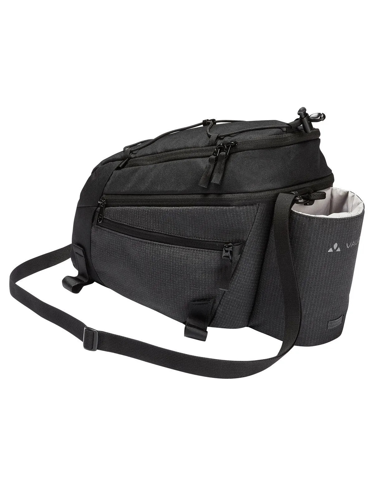 Vaude Bagagedragertas Silkroad L 9+2L Luminum Black