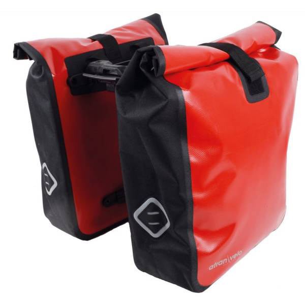 AtranVelo Enkele fietstas Travel AVS 34L Rood/Zwart