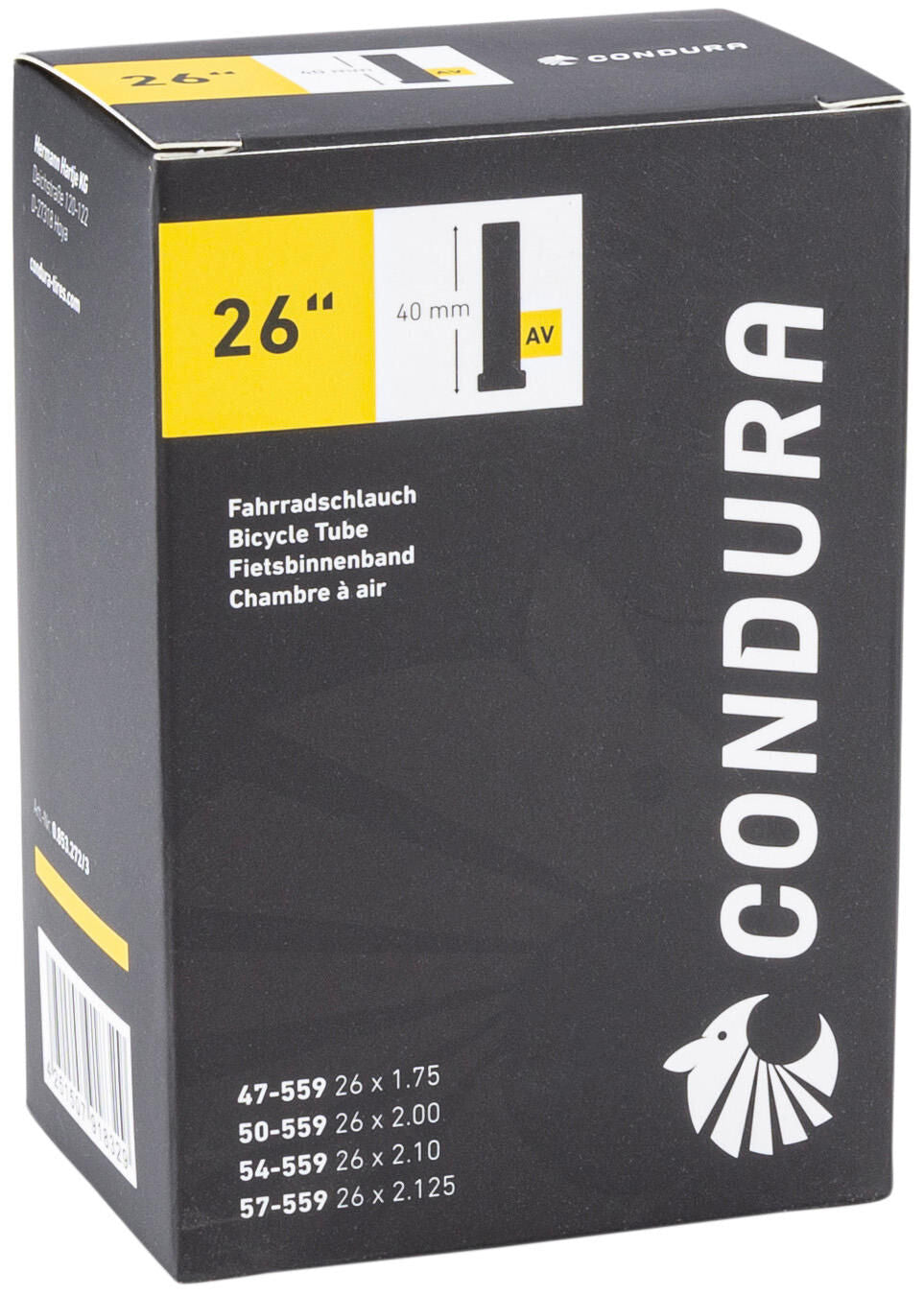 CONDURA Tube 26 av40 47/57-559