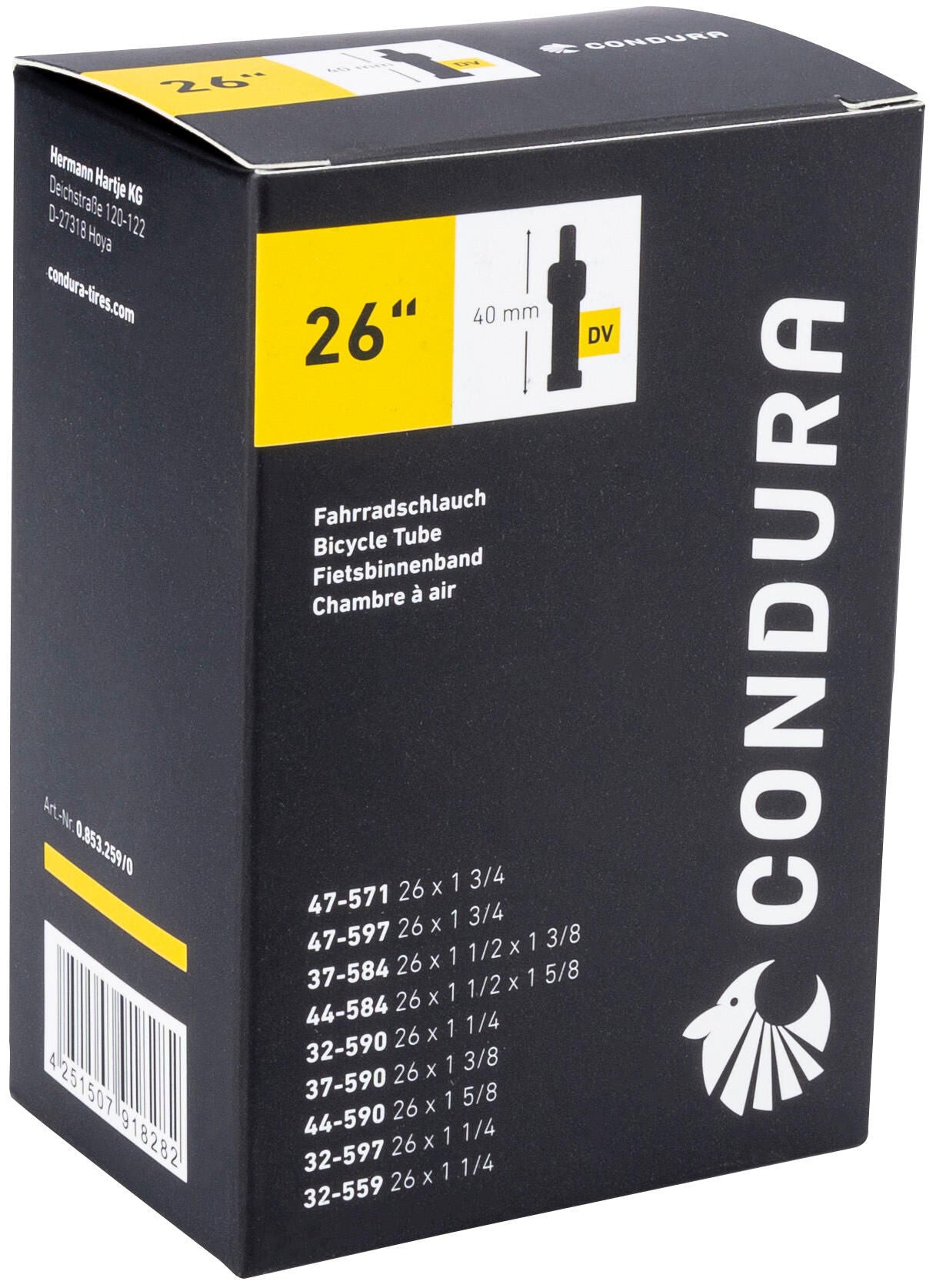 CONDURA Tube 26 dv40 32/47-559/597