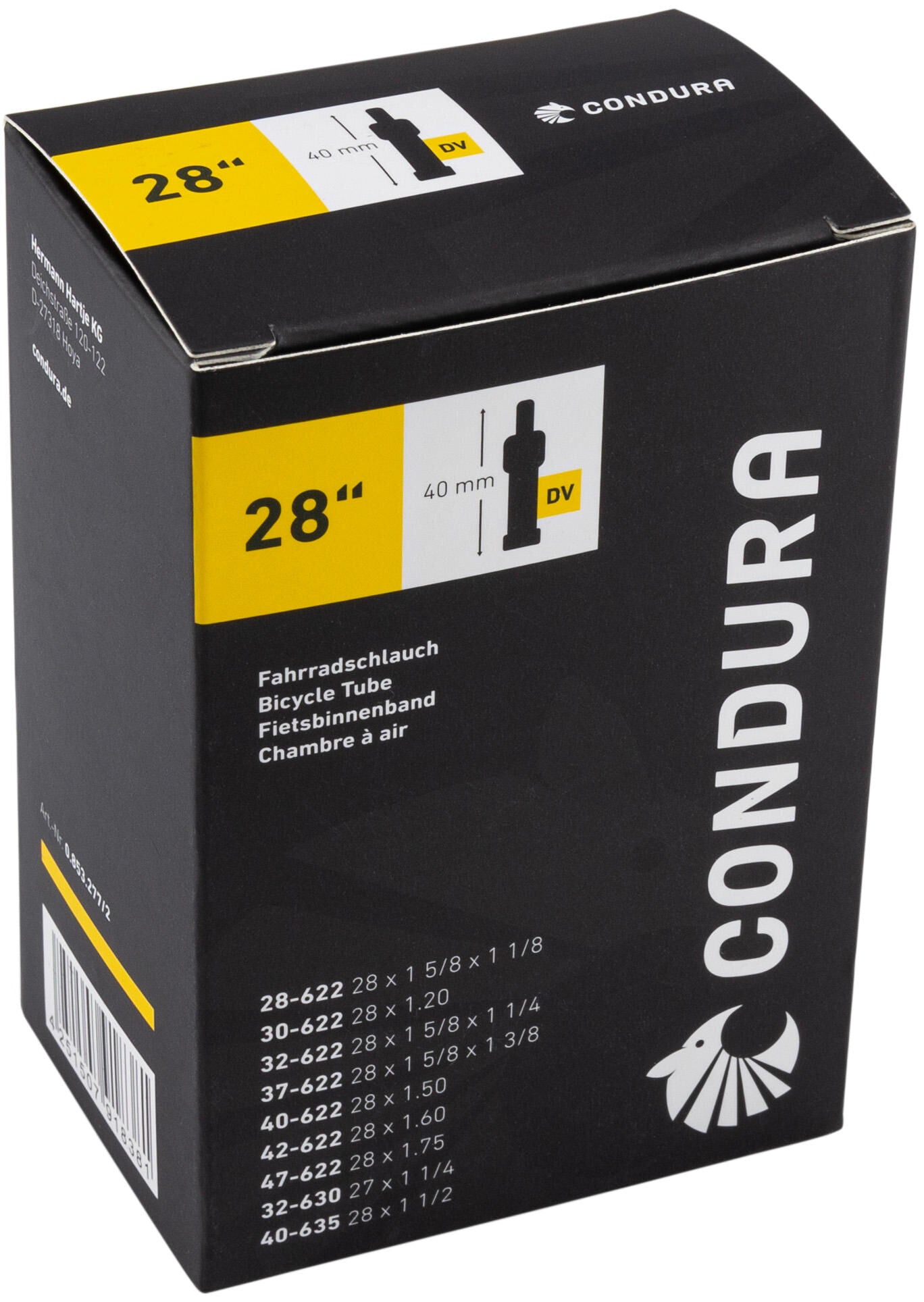 CONDURA Tube 28 dv40 28/47-622/635