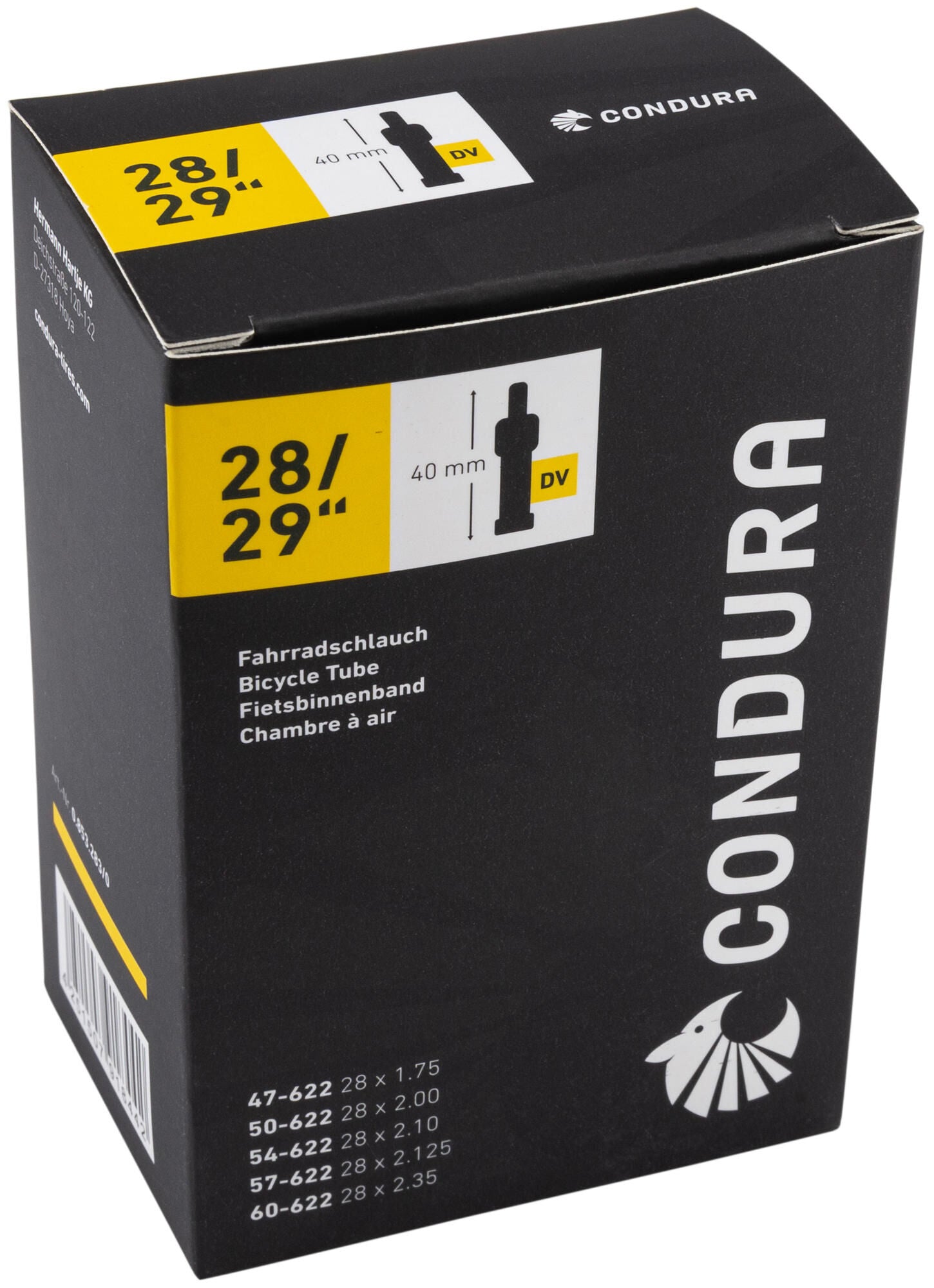 CONDURA Tube 28/29 dv40 47/60-622