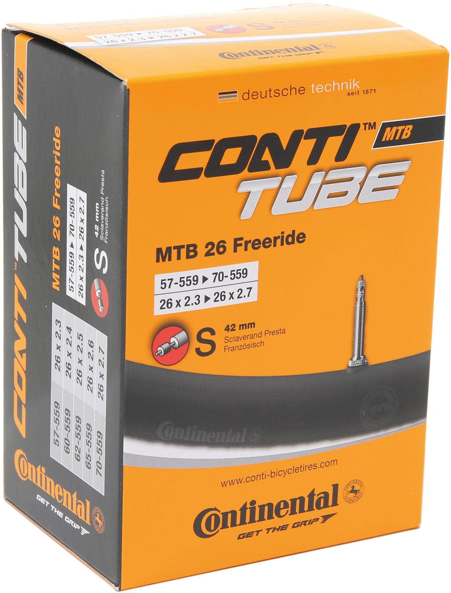 Continental Conti tube mtb 26 57/70-559 s42 fre