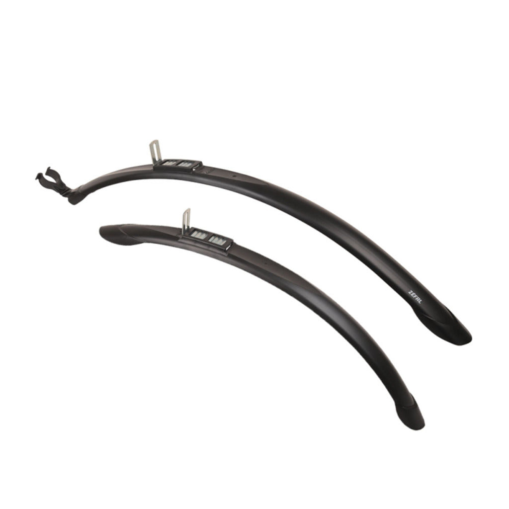 Zefal Spatbordset 28 zef trail pvc 45mm zw