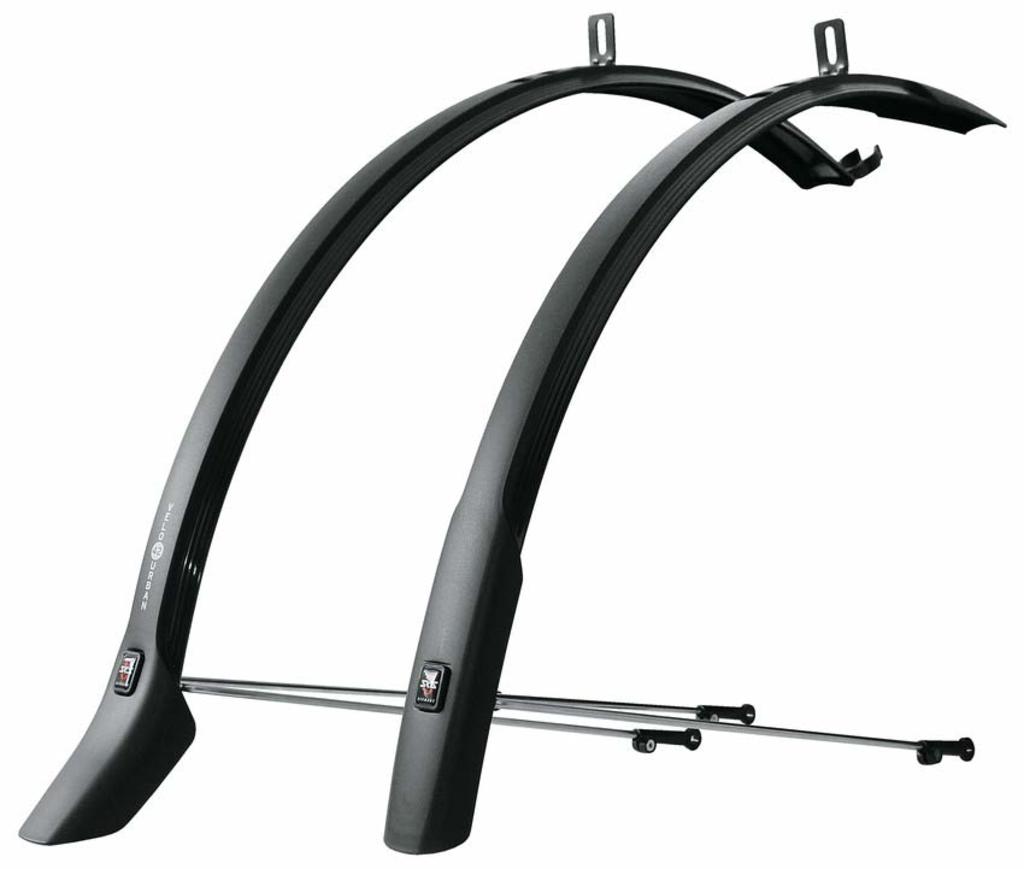SKS Spatbordset 28 velo urban pvc cpl 42mm zw