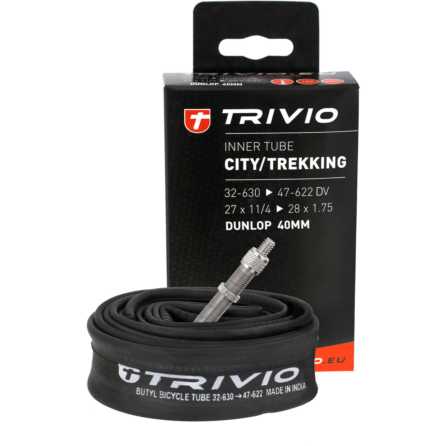 Trivio  city binnenband 32-630 -> 47-622 dv 40mm dunlop