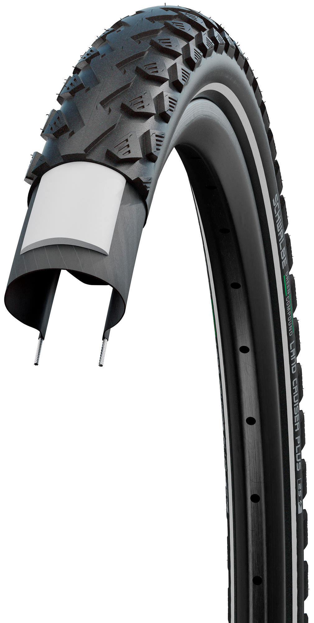 SCHWALBE  land cruiser plus active reflex 28x2.00