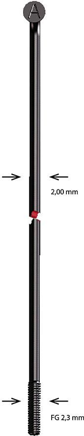 Alpina spaak spoke sst 2x mm b